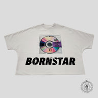 Billionaire Studios Bornstar Record Tee in White