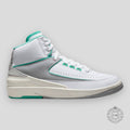 AIR JORDAN 2 RETRO ( W) " CRYSTAL MINT"