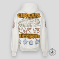 Travis Scott Utopia Circus Maximus 2023 Tour Hoodie in White