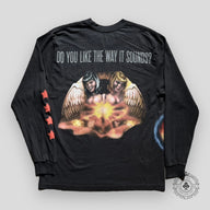 Travis Scott Utopia Circus Maximus 2023 Tour L/S Tee Black