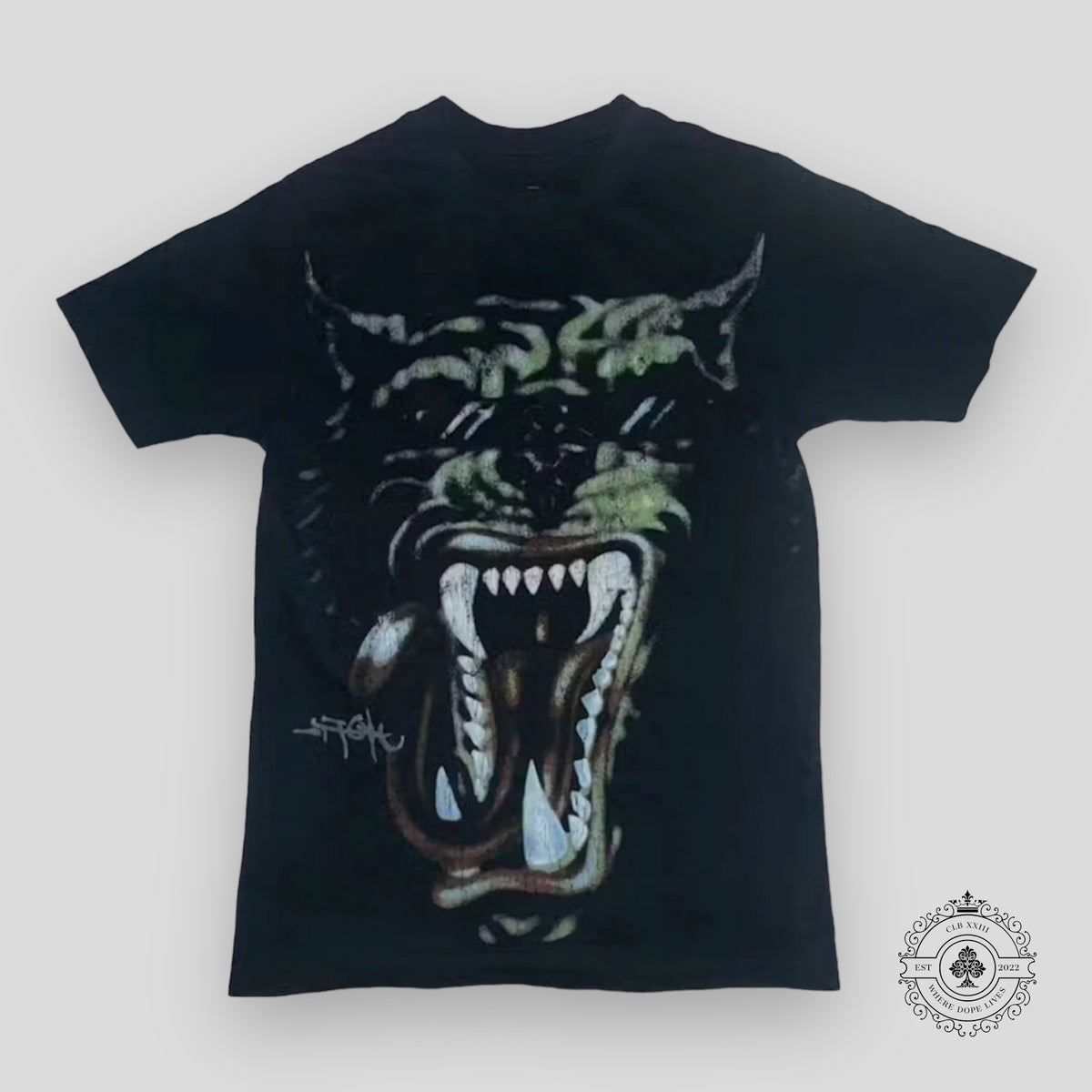 Travis Scott Utopia Circus Maximus 2023 Tour II Tee Black