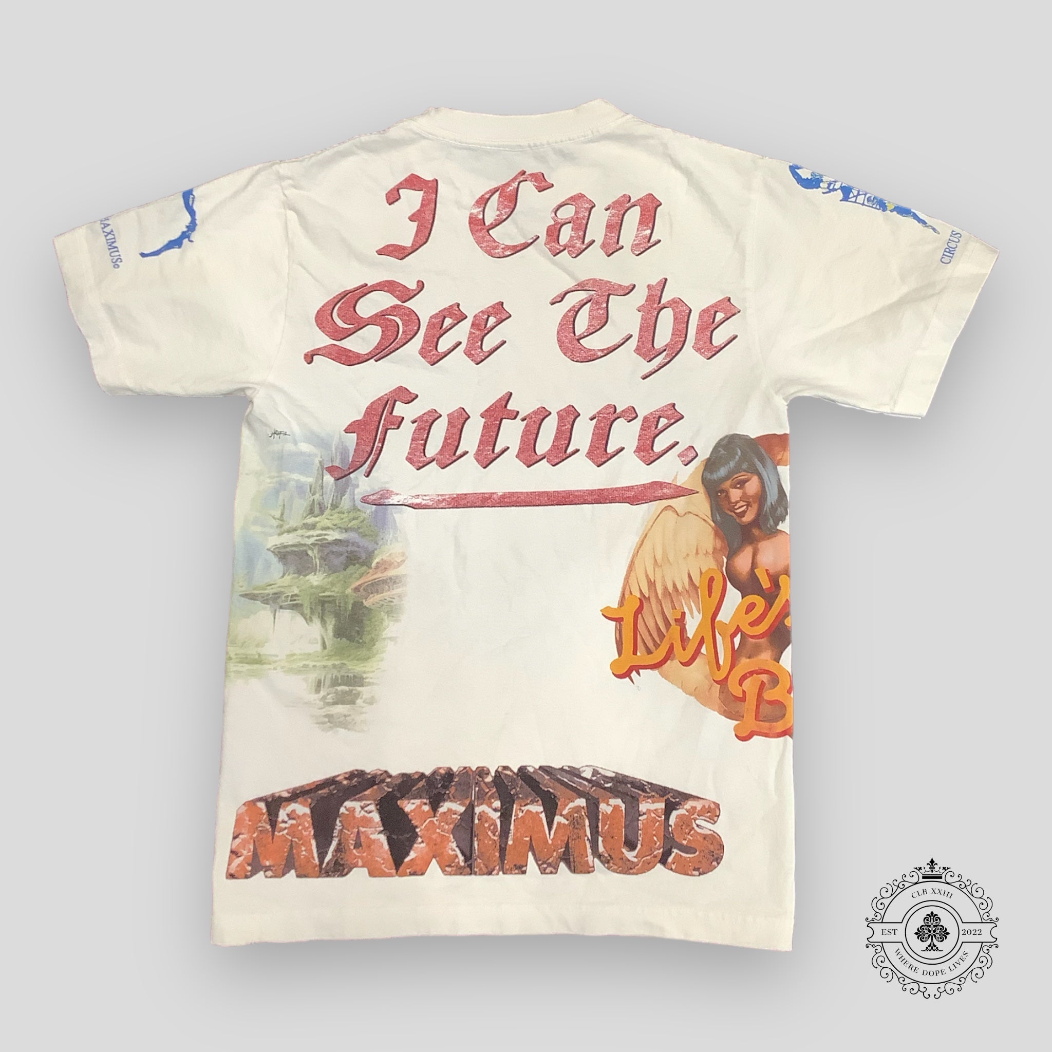 Travis Scott Utopia Circus Maximus 2023 Tour 'The Future Tee'