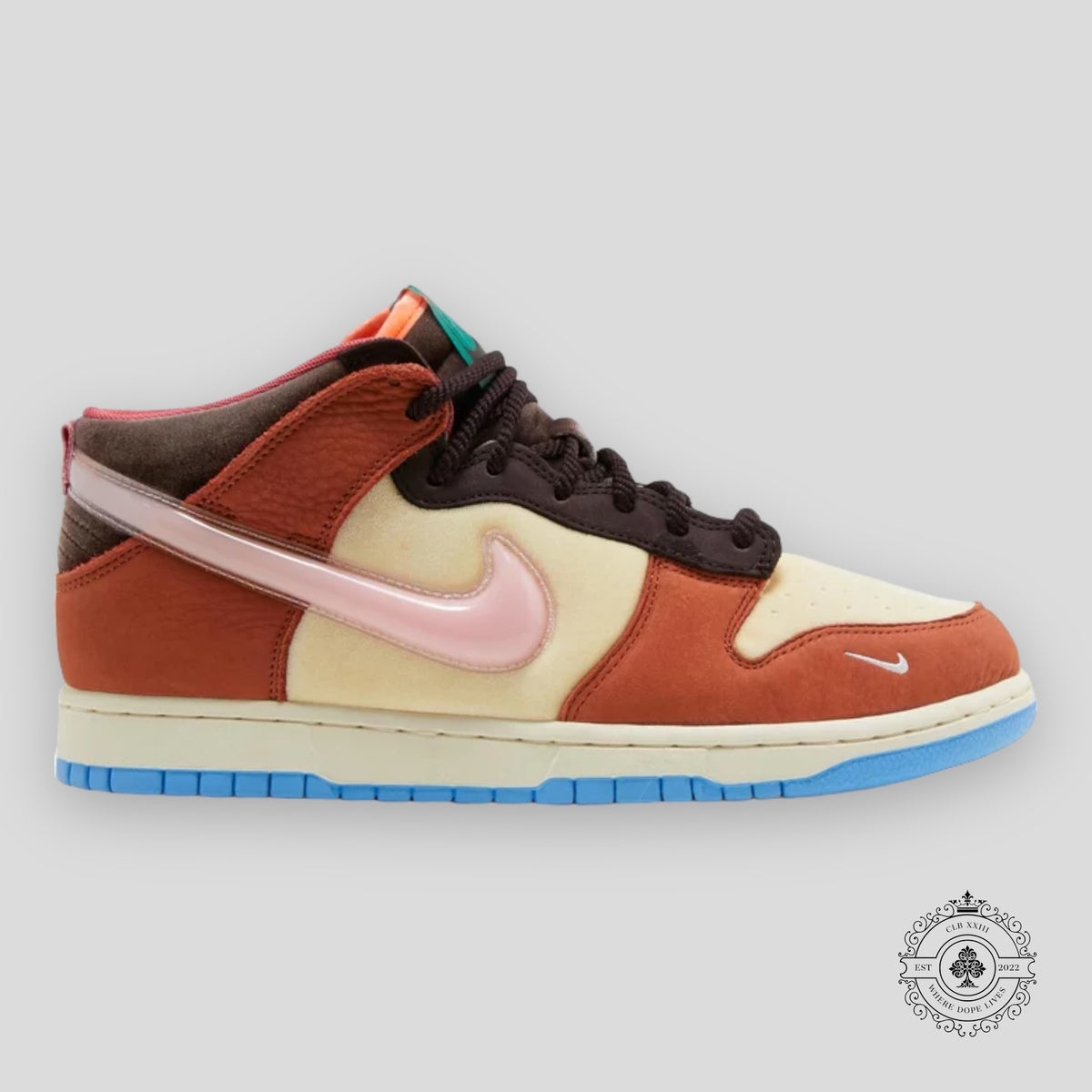 Nike Dunk Mid Social Status Free Lunch Chocolate Milk