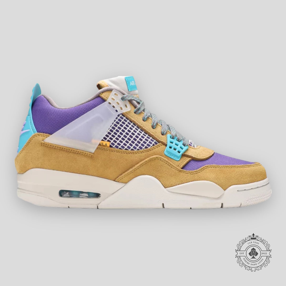 Air Jordan 4 Retro X Union LA Desert Moss