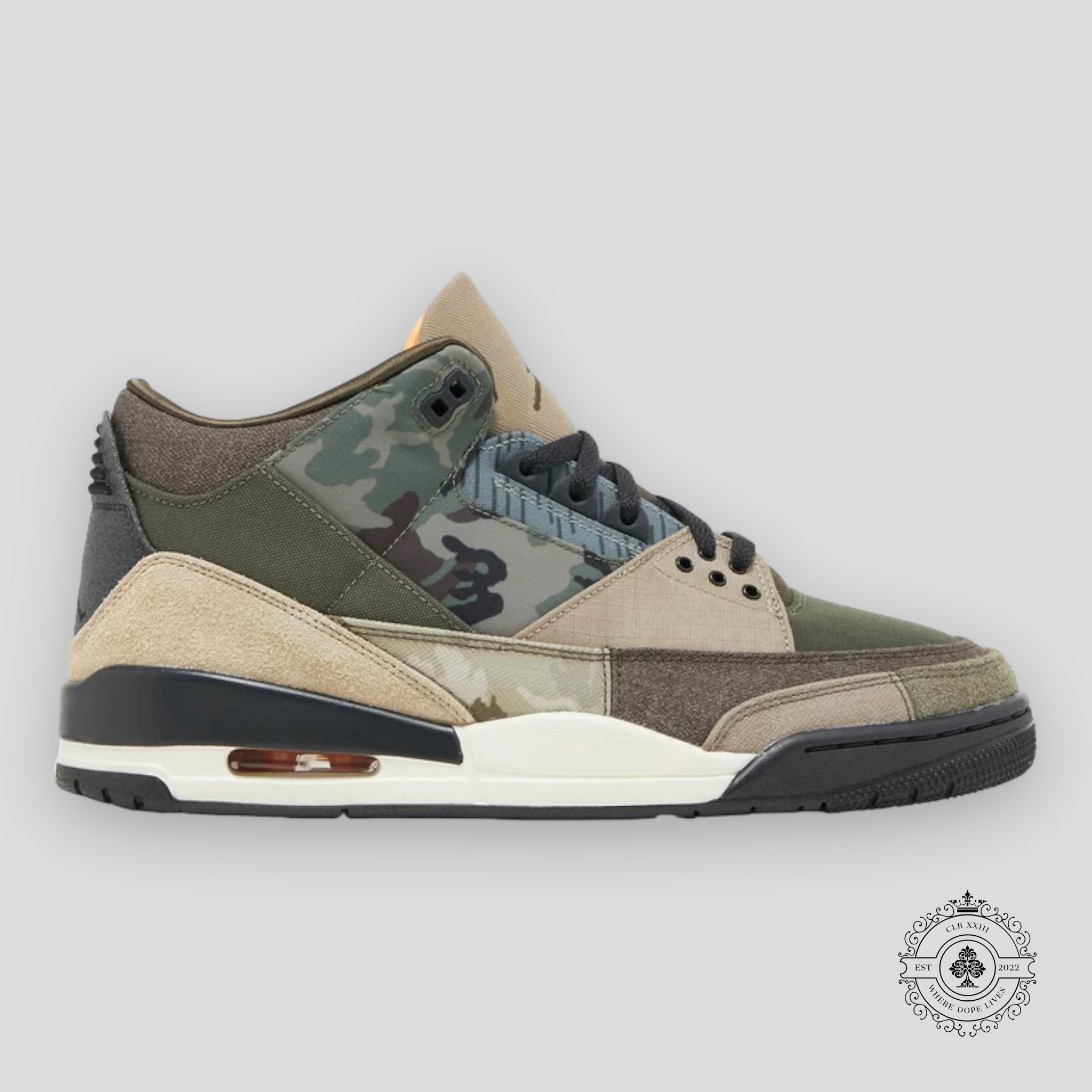 Air Jordan 3 Retro Patchwork Camo