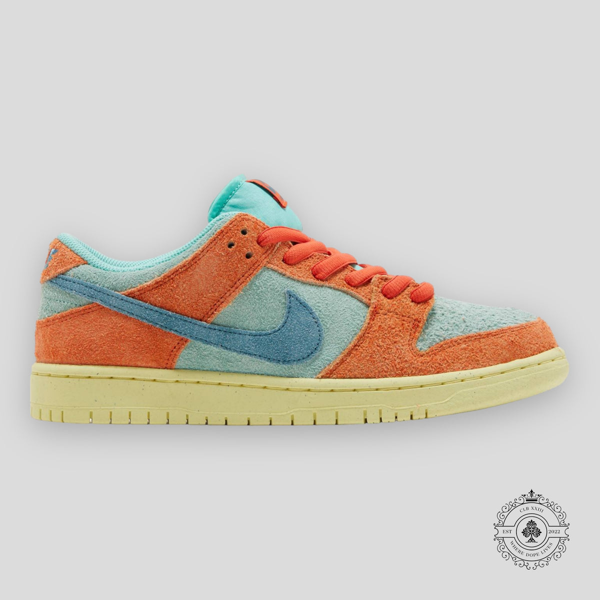 Nike SB Dunk Low Orange Emerald Rise