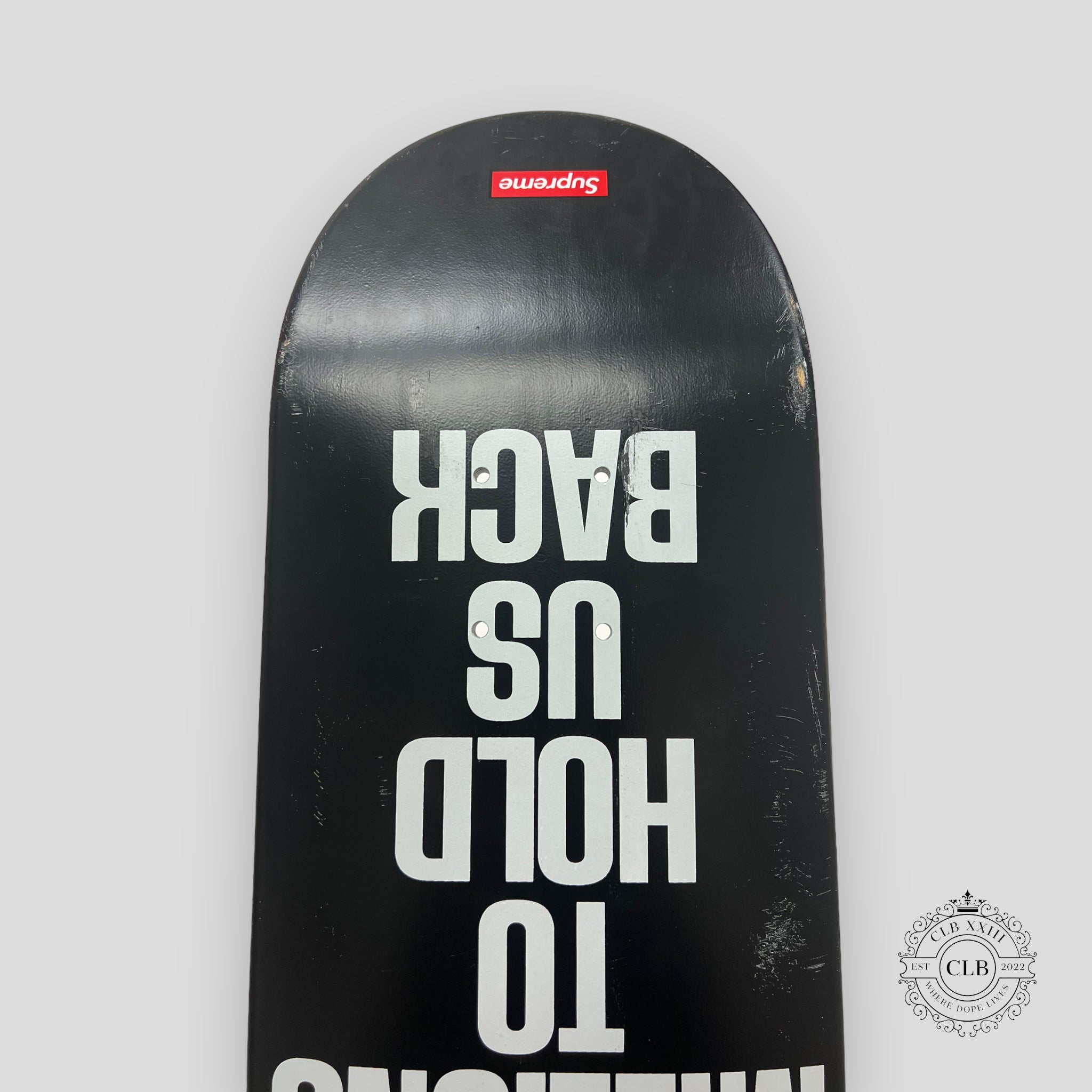 SUPREME PUBLIC ENEMY SKATE DECK