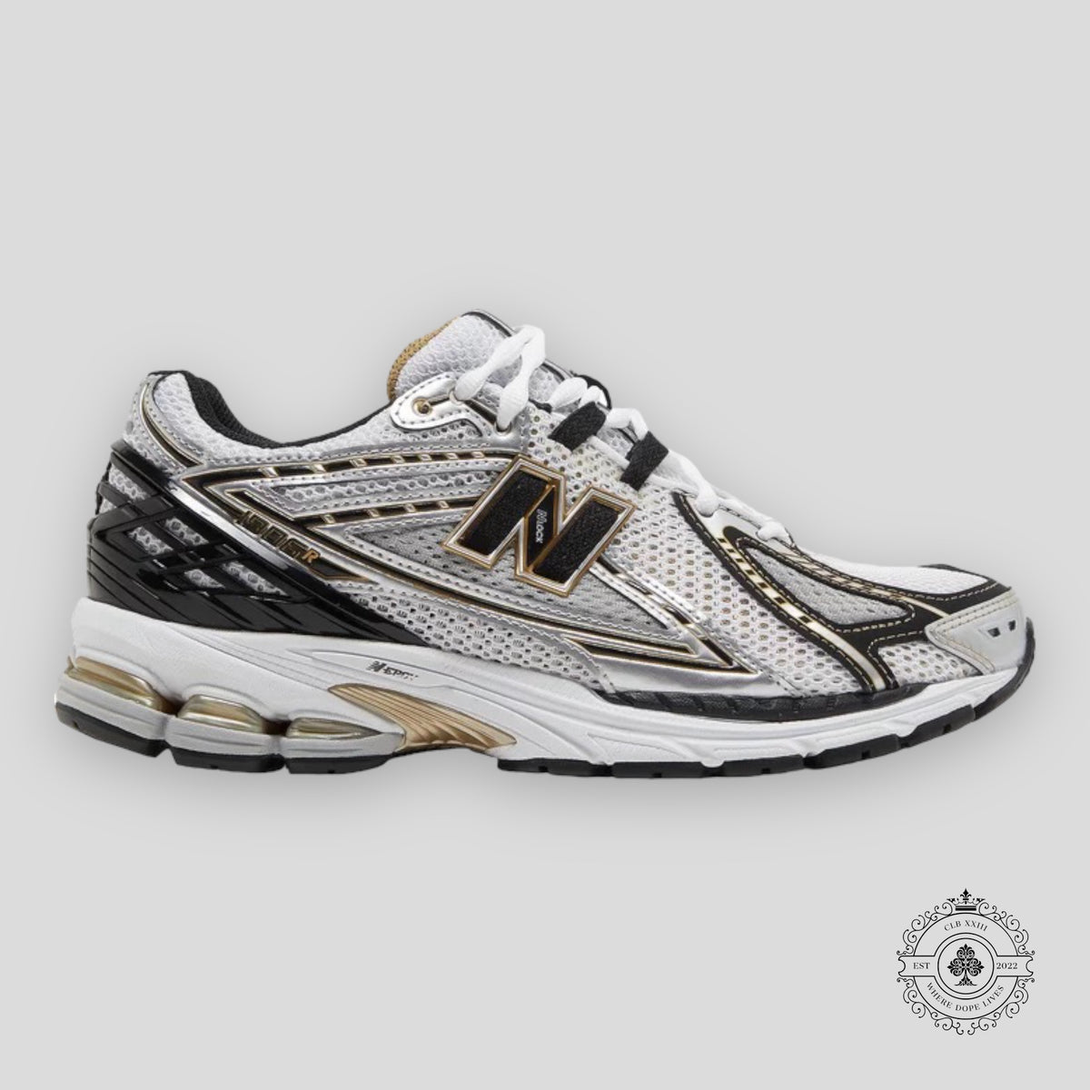 New Balance 1906R White Metallic Gold