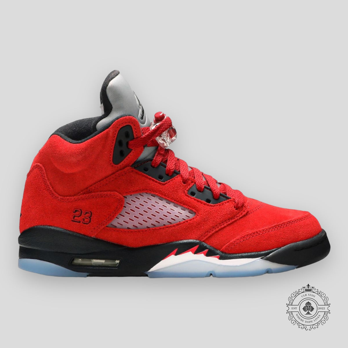 Air Jordan 5 Retro GS Raging Bull Red