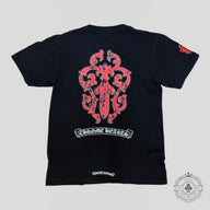 Chrome Hearts Dagger Tee in Black / Red