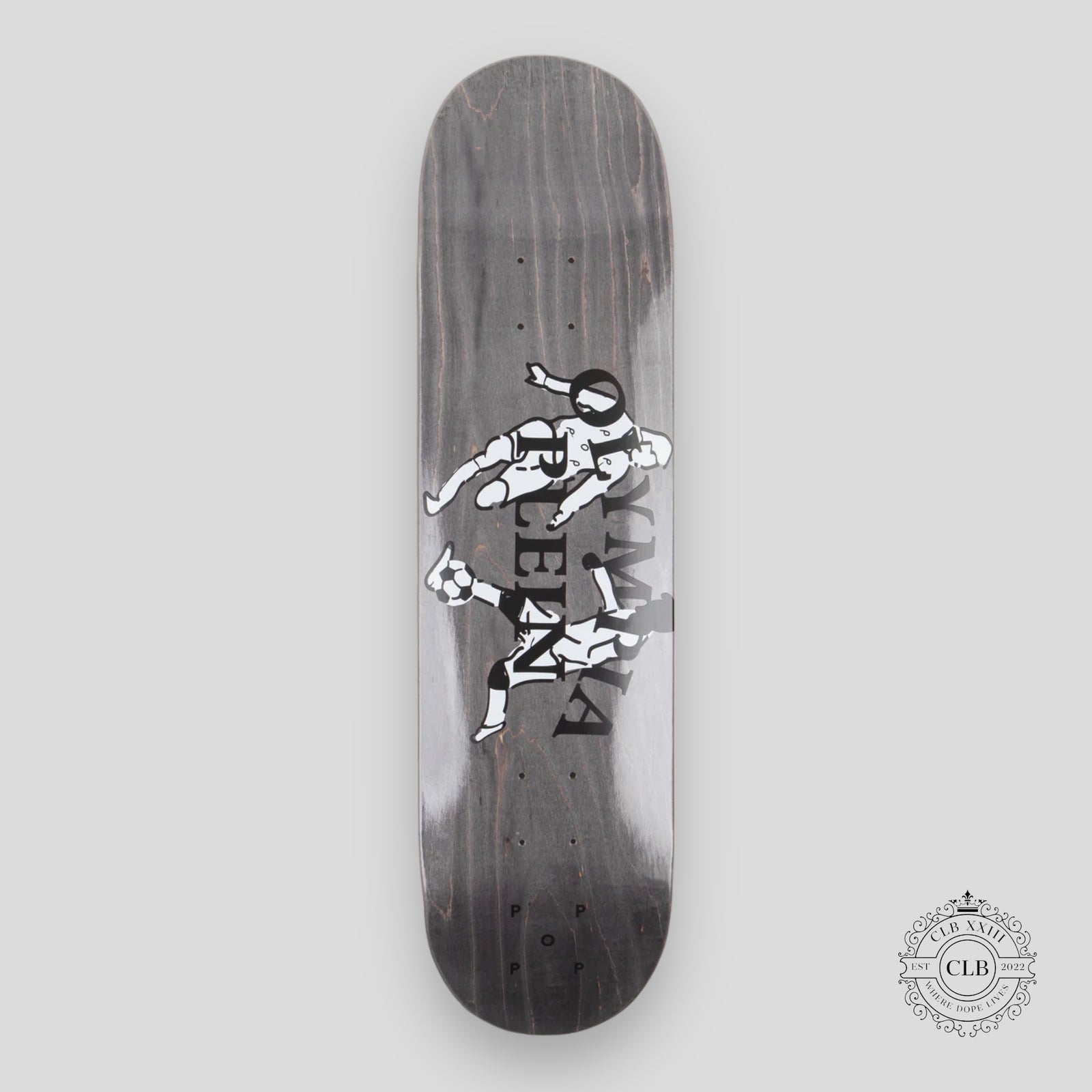 POP TRADING COMPANY OLYMPIA SKATE DECK