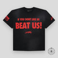 Hellstar Beat Us! T-Shirt in Black / Red