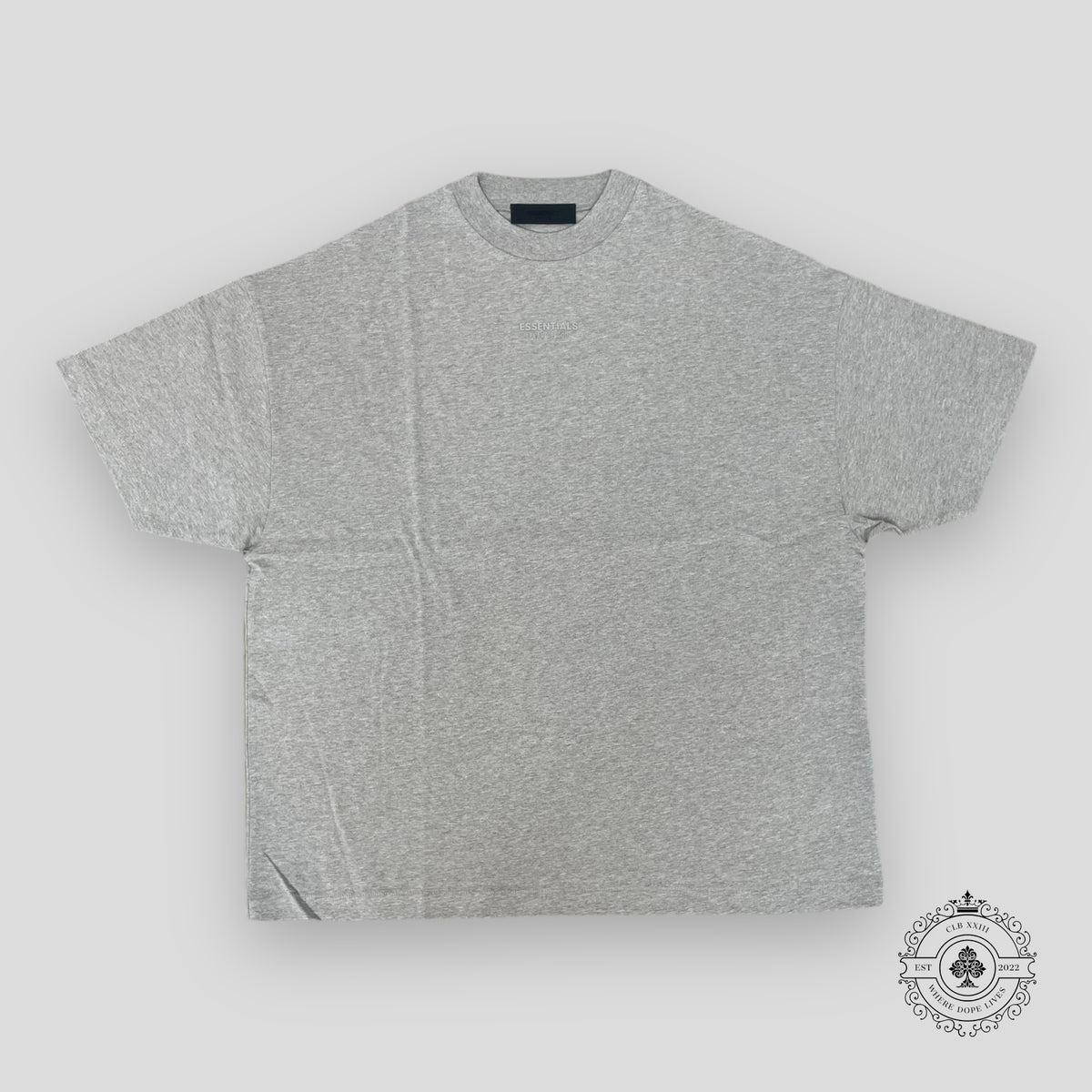 Fear of God Essentials Tee SS24 in Core Heather