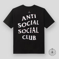 Anti Social Social Club Case Study Flag Tee in Black