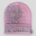 Sp5der Web Beanie in Pink
