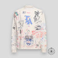 Saint Michael Born x Raised LA L/S Tee