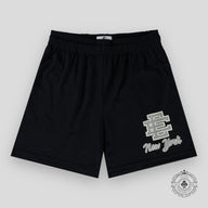 Eric Emanuel EE New York Basic Shorts in Black/Gray
