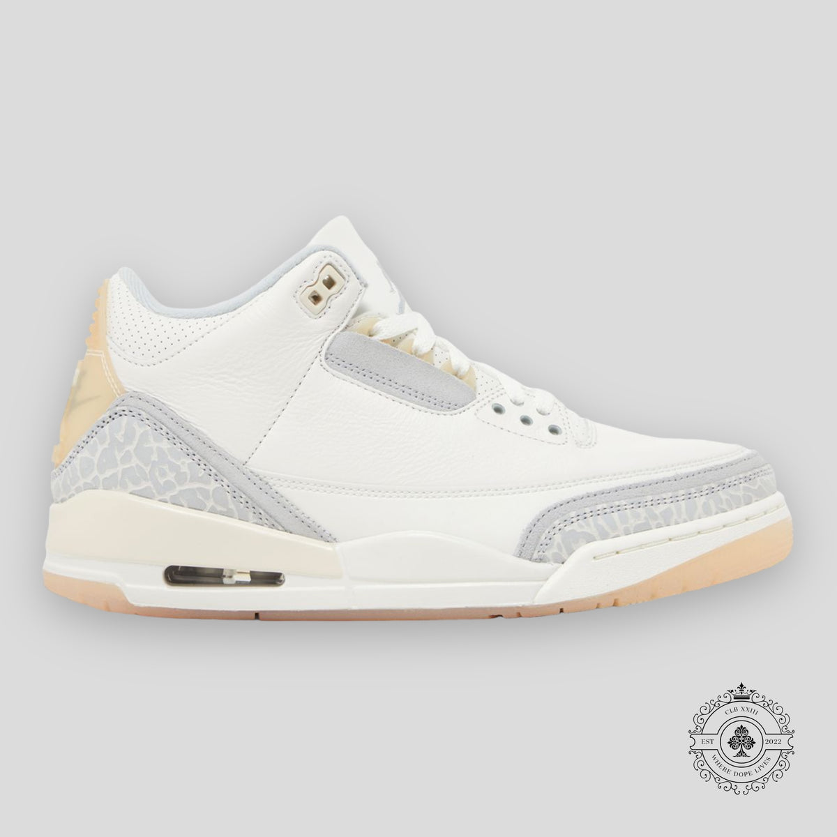 Air Jordan 3 Retro Craft Ivory