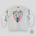 Saint Michael Say a Prayer L/S Tee in White
