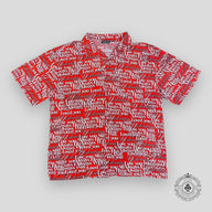 Balenciaga "I Will Always Love You" Button Up in Red