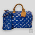 Louis Vuitton Speedy P9 Bandoulière Calfskin Bag, front view