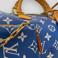 Louis Vuitton Speedy P9 Bandoulière Calfskin Bag, back view