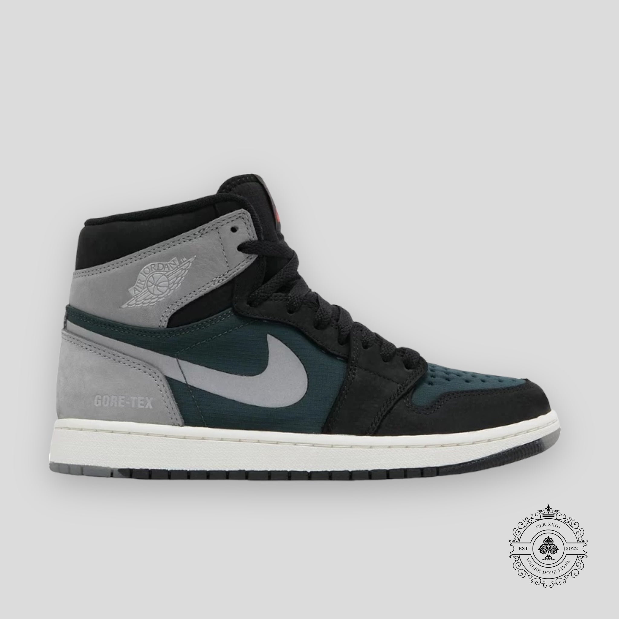 Air Jordan 1 Retro High Element Gore-Tex Black Particle Grey