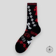 Chrome Hearts Stencil Socks in Black