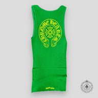 Chrome Hearts Horseshoe Logo Tank Top in Green