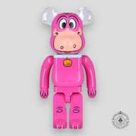 Bearbrick x The Flintstones Dino 1000%