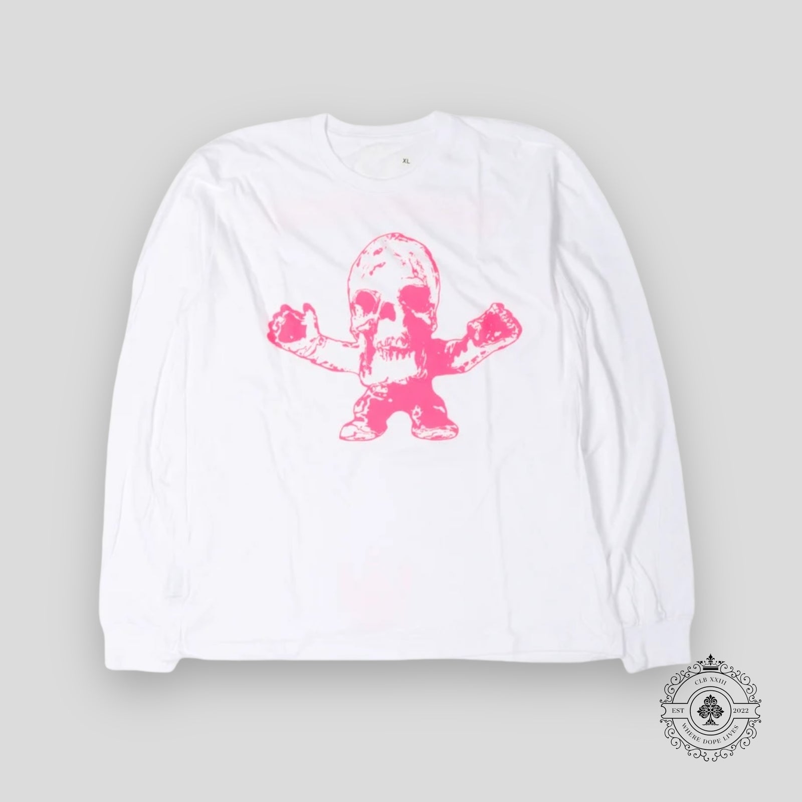 Chrome Hearts Foti Harris Teeter L/S Tee in White