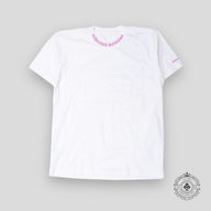 Chrome Hearts Purple Neck Script Logo Tee