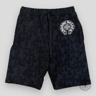 Chrome Hearts Cemetery Cross Monogram Sweatshorts