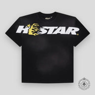 Hellstar Studio Cartoon Tee in Black/Yellow