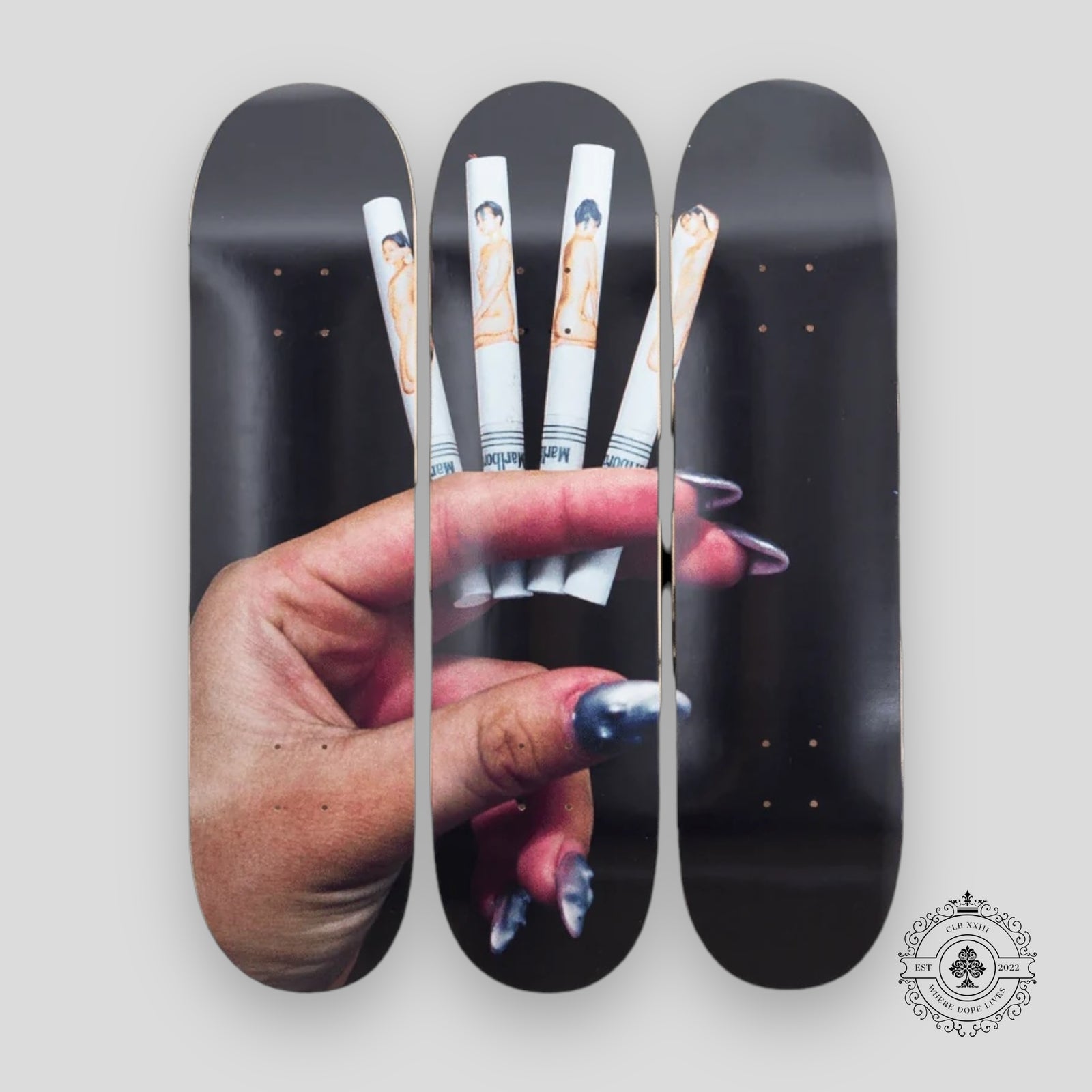 John Yuyi 'Smoke Me' Skateboard Set