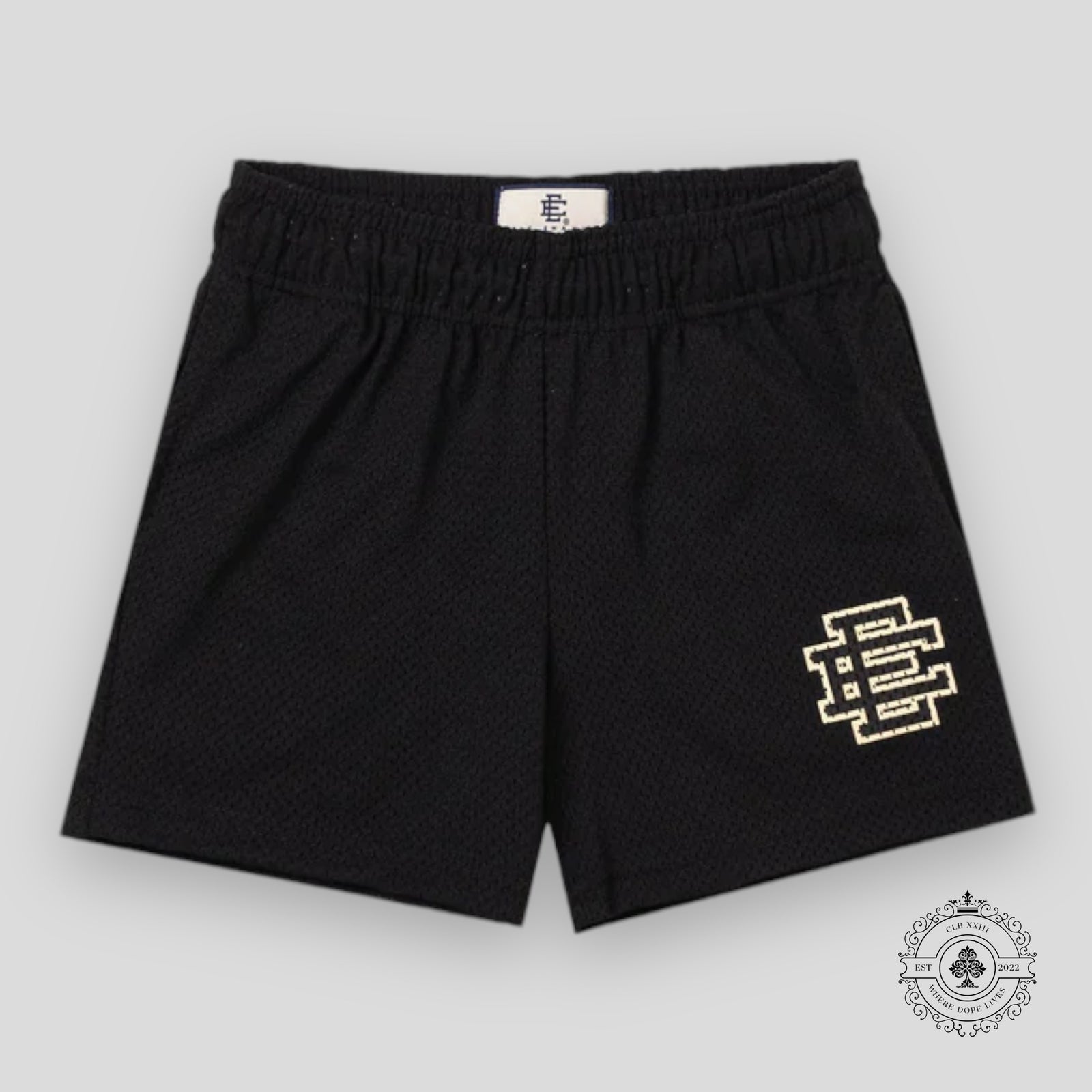 Eric Emanuel EE Basic Youth Shorts in Black