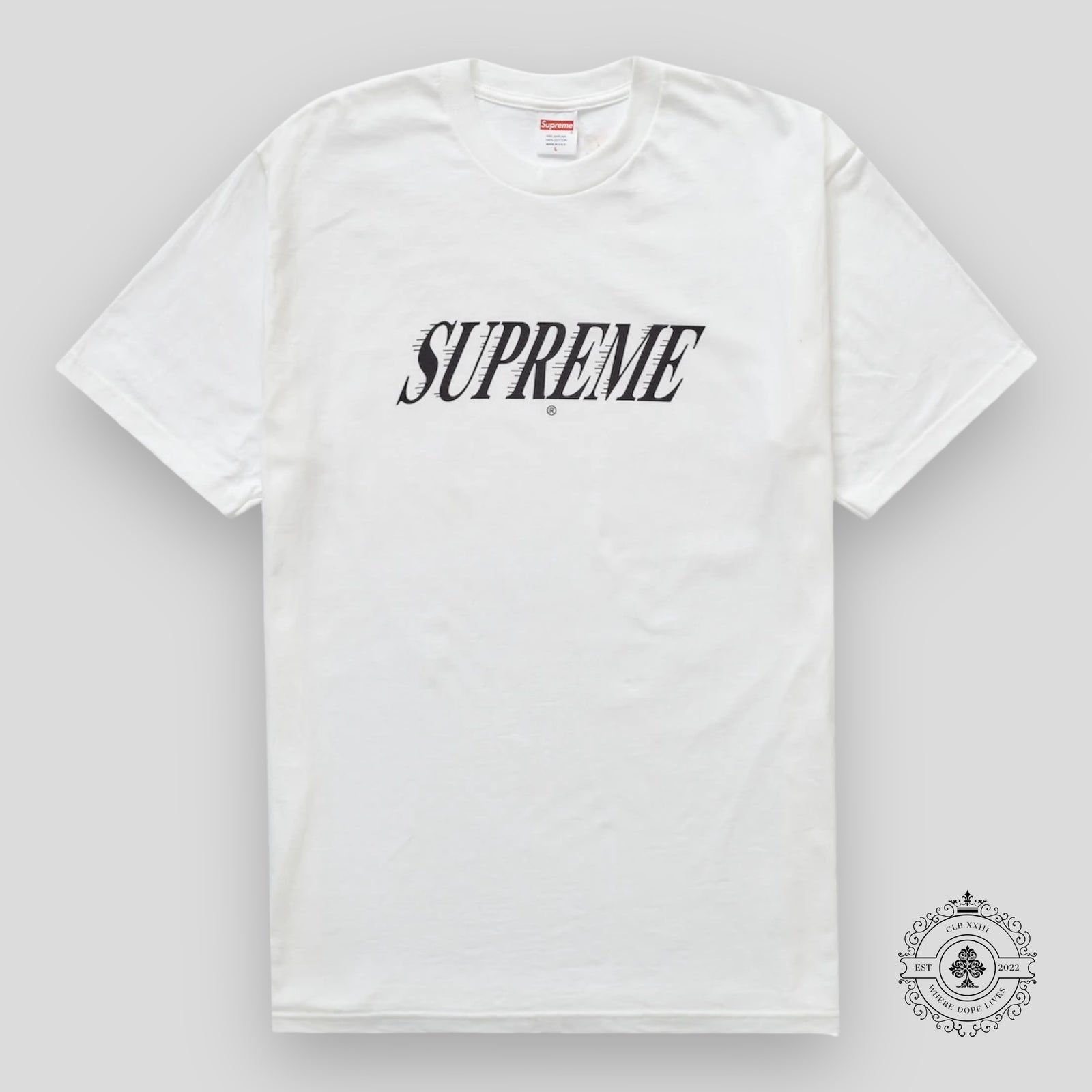 Supreme Slapshot Tee in White