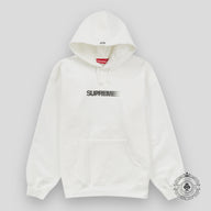Supreme Motion Logo Hoodie in White
