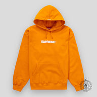 Supreme Motion Logo Hoodie in Orange