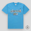 Supreme Varsity Tee in Bright Blue
