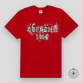 Supreme Varsity Tee in Red