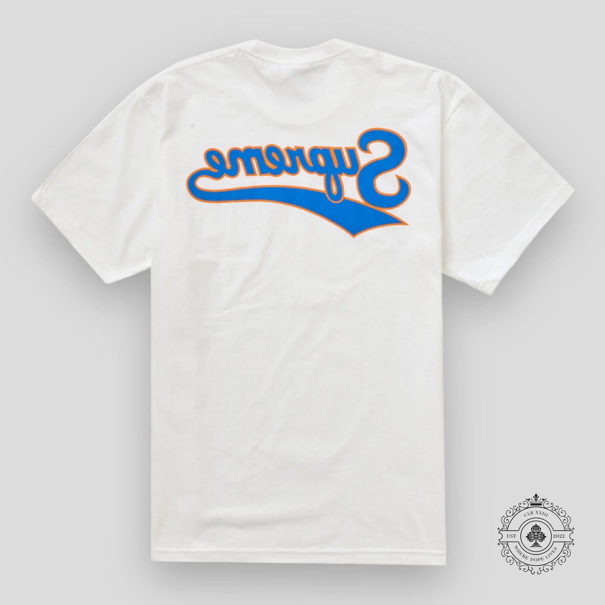 Supreme Backwards Tee in White