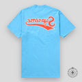 Supreme Backwards Tee in Bright Blue