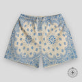 Bravest Studios Shorts in Paisley Cream