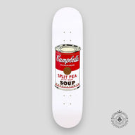 Andy Warhol White Campbell's Soup Skate Deck