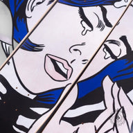 Roy Lichtenstein (Drowning Girl, 1963) Skateboard Set