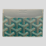 Goyard Goyardine St. Sulpice Card Holder in Green