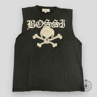 Bossi Vintage Skull & Bones Sleeveless Shirt