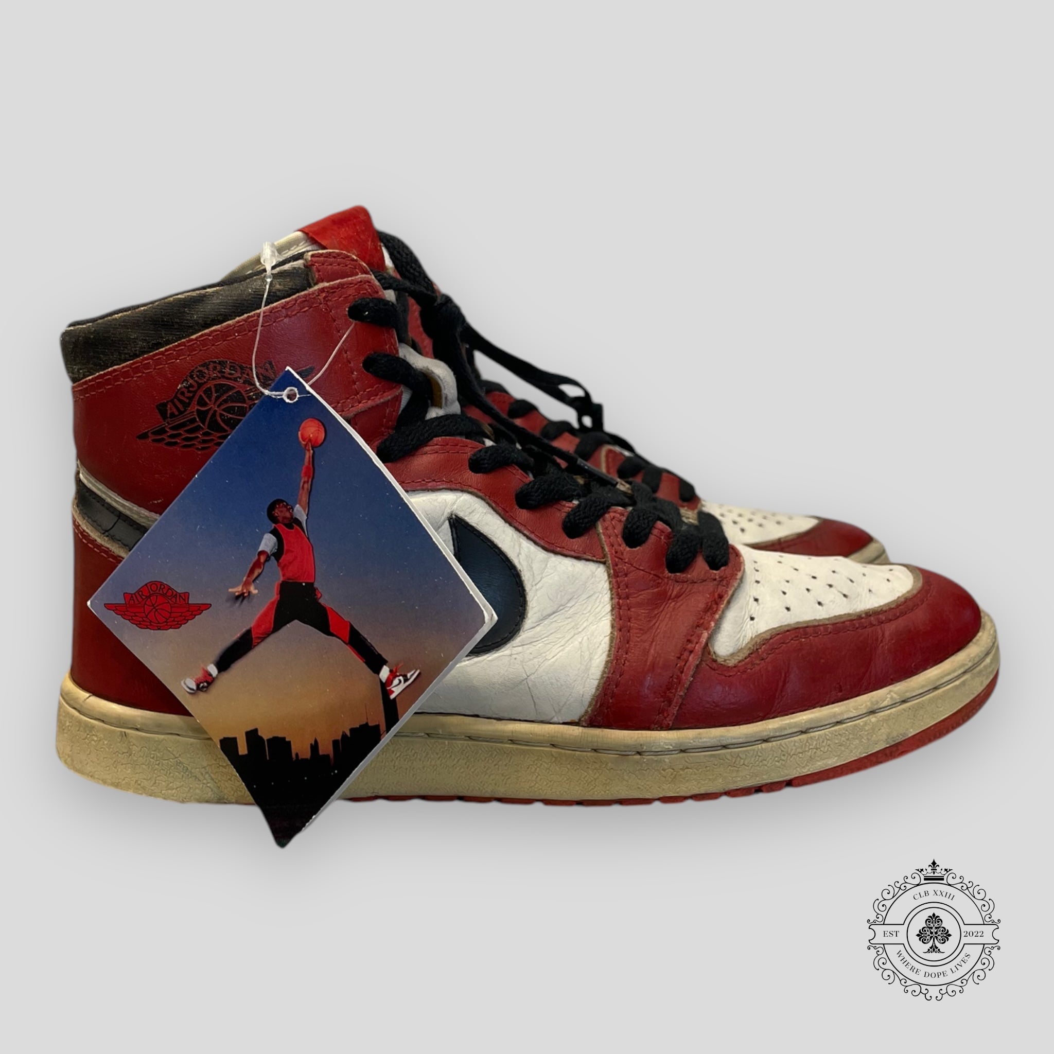 AIR JORDAN 1 HIGH OG "CHICAGO" 1985