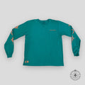 Chrome Hearts Horseshoe Logo LS Tee - Green/Orange